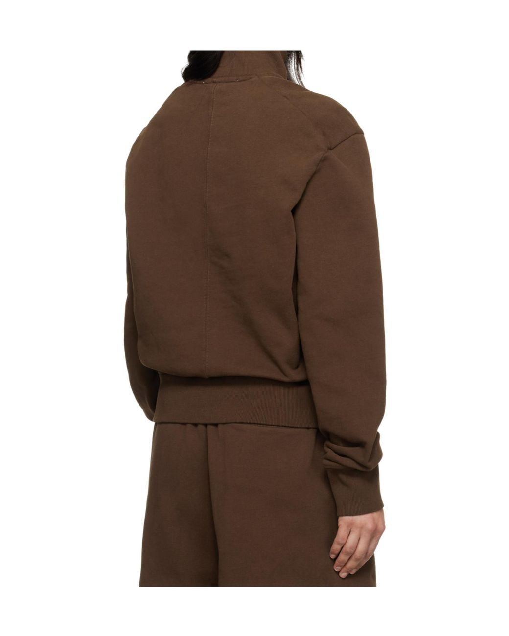 Entire studios Brown Port Pullover Sweatshirt