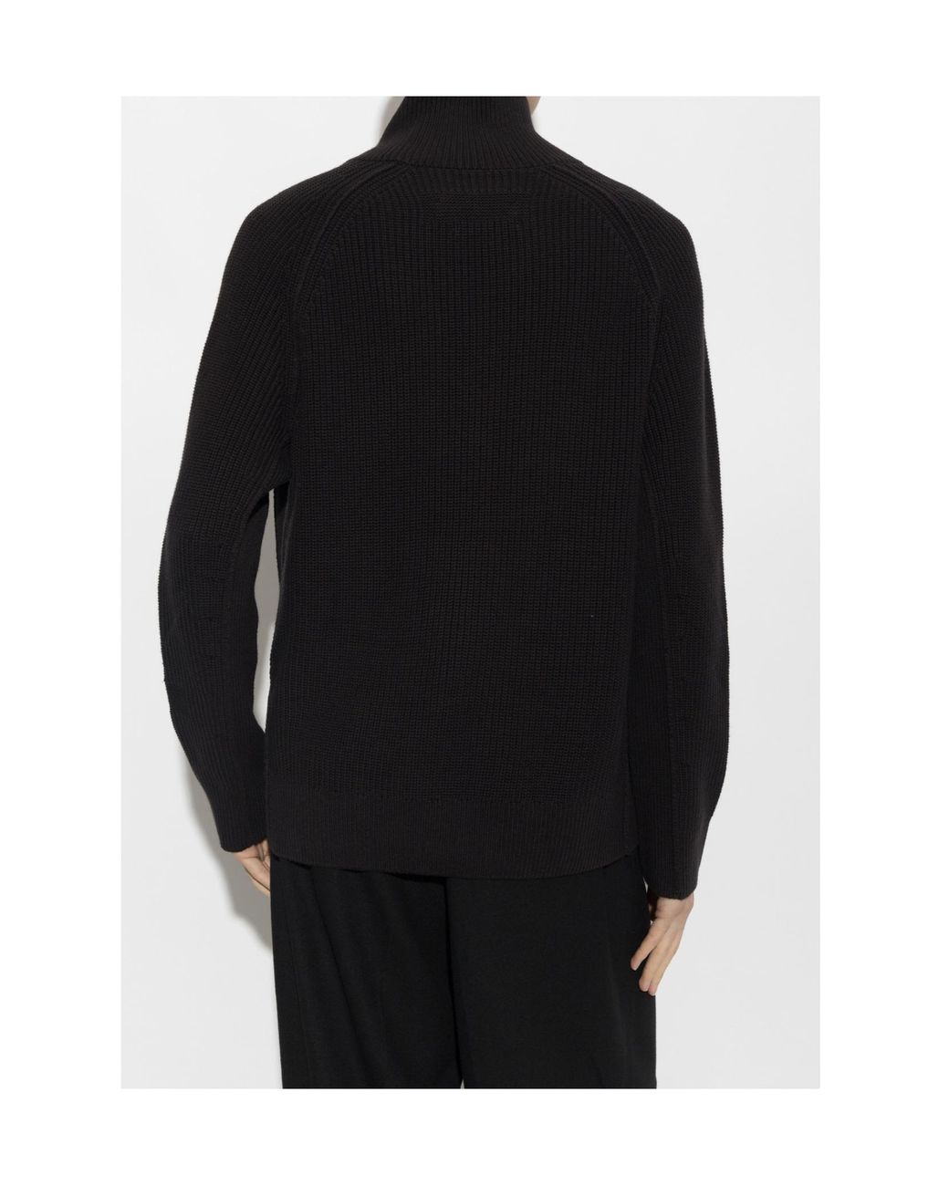AllSaints Black Kit Long-Sleeve Sweater for men