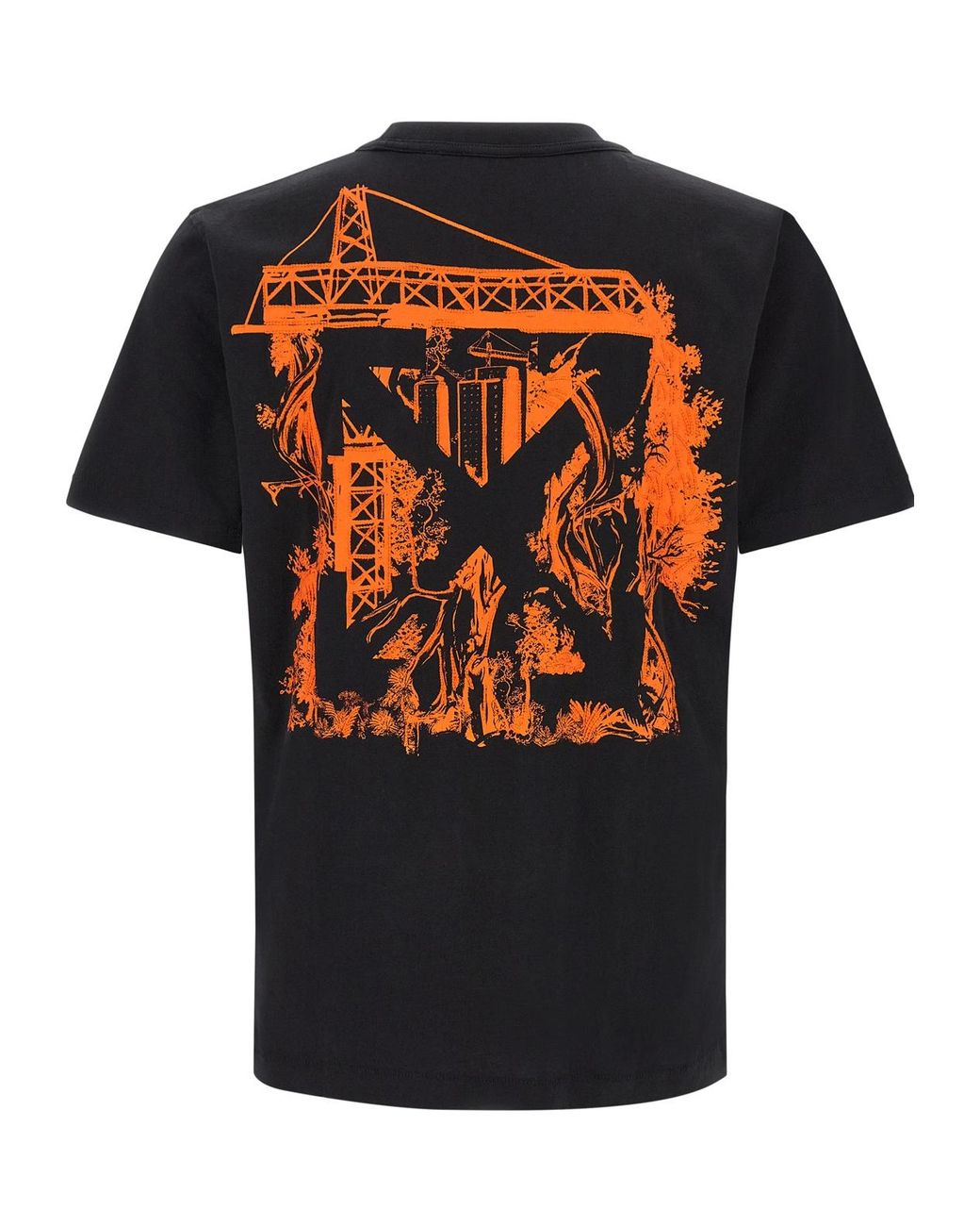 Off-White c/o Virgil Abloh Black 'City Nature' T-Shirt for men