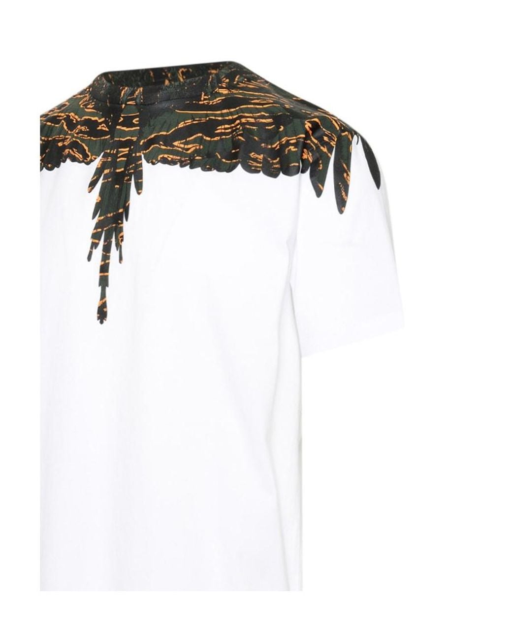 Marcelo Burlon White Wings-Print T-Shirt for men