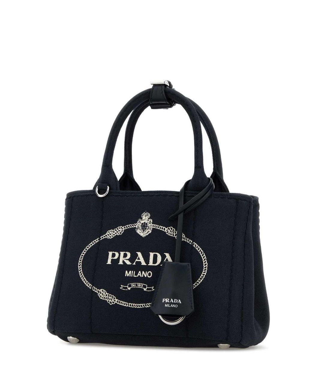 Prada Black Jardinière Tote Bag