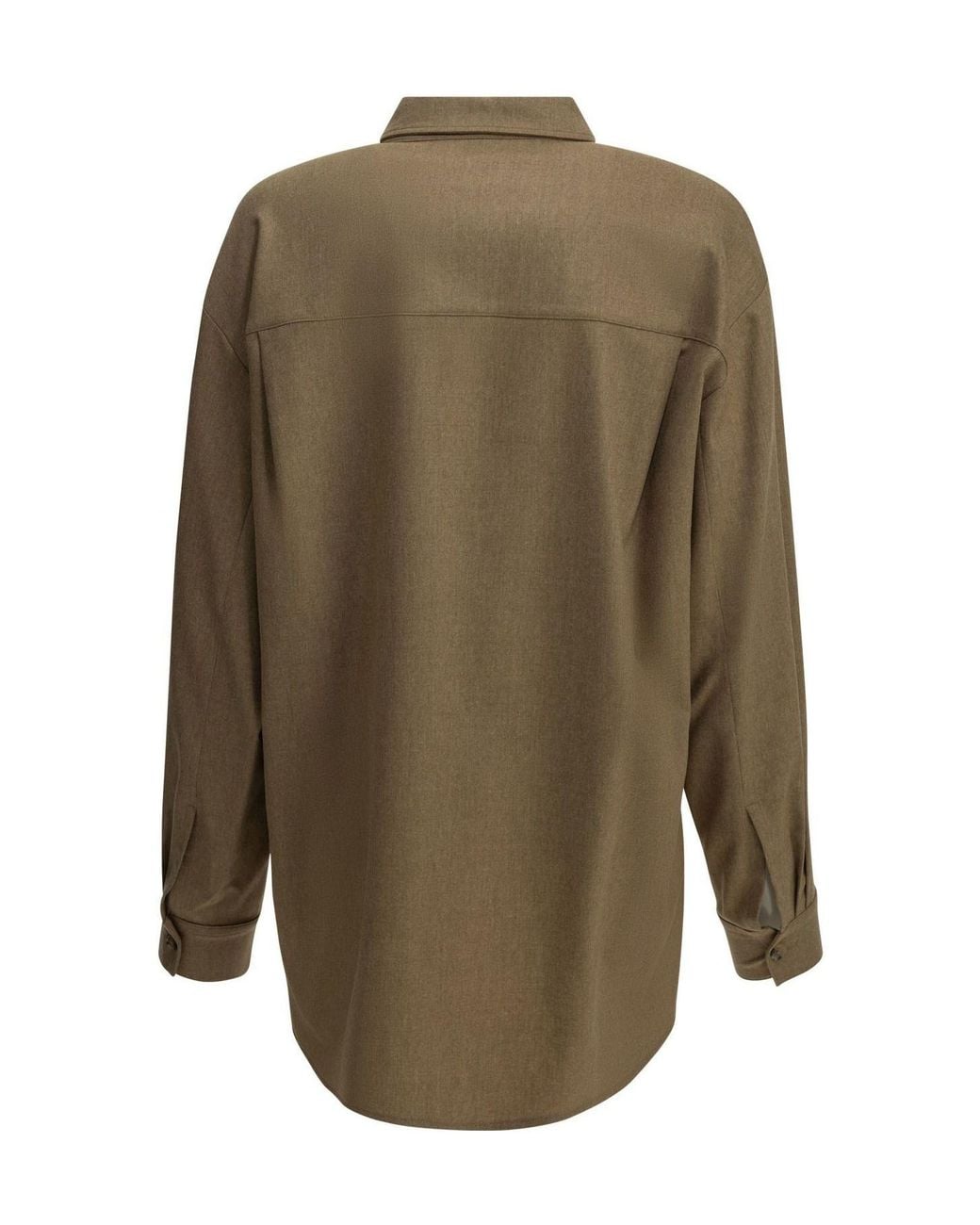 Khaite Green Goya Oversized Shirt