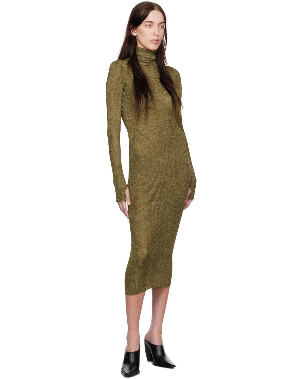 Isabel Marant Green Josita Dress
