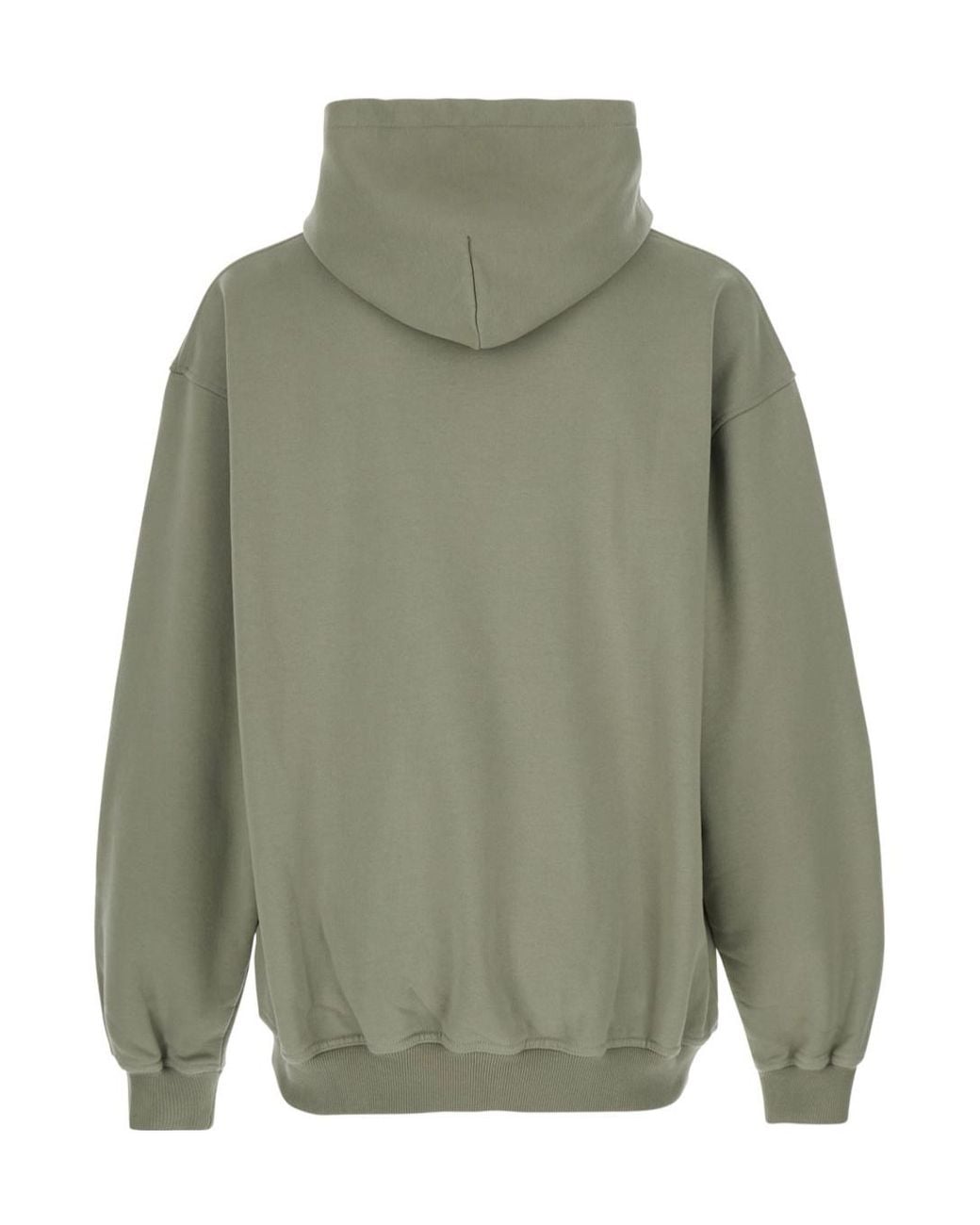 Represent Gray Thoroughbred Long Sleeved Hoodie for men