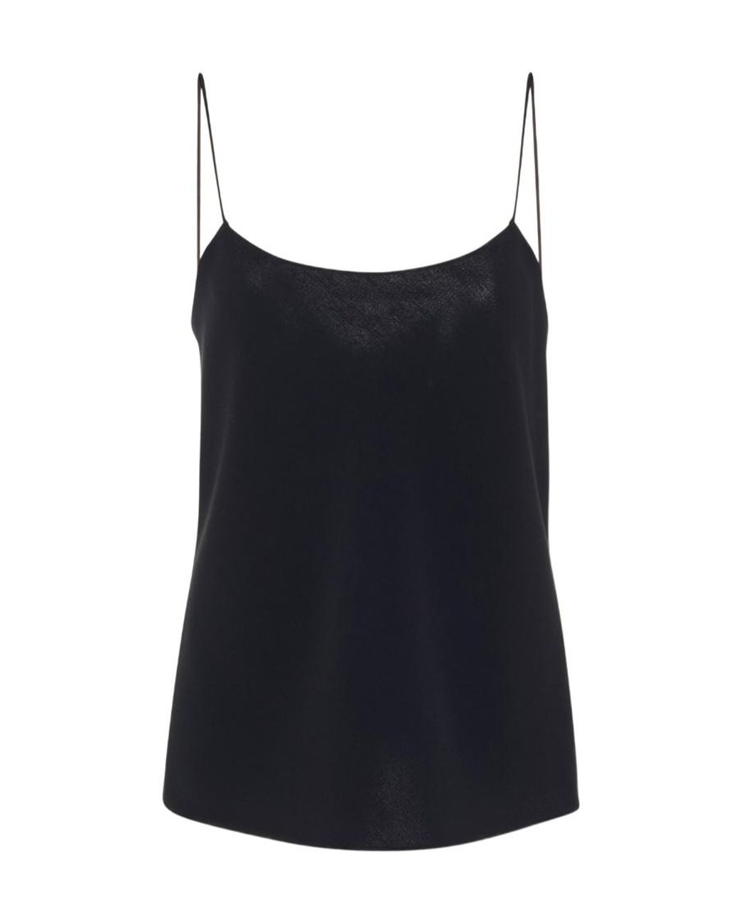 The Row Blue Spaghetti-Strap Top