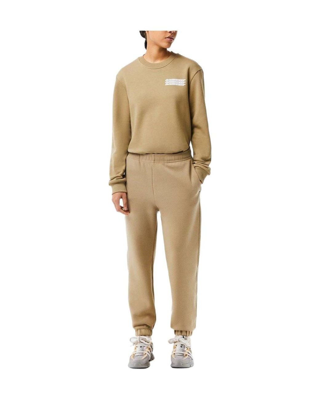 Lacoste Natural Solid Color Essential Joggers