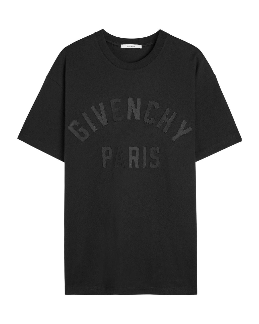 Givenchy Black Cotton T-Shirt for men
