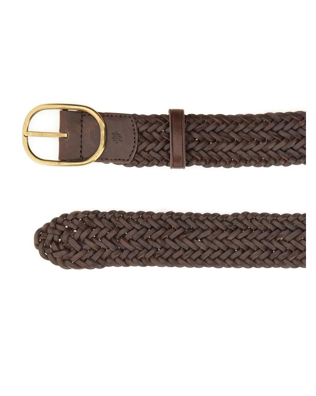 Dragon Diffusion White Classic Woven Belt