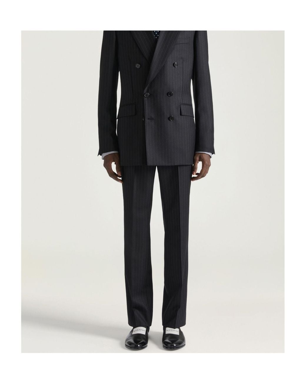 Givenchy Black Straight-Leg Tailored Trousers for men