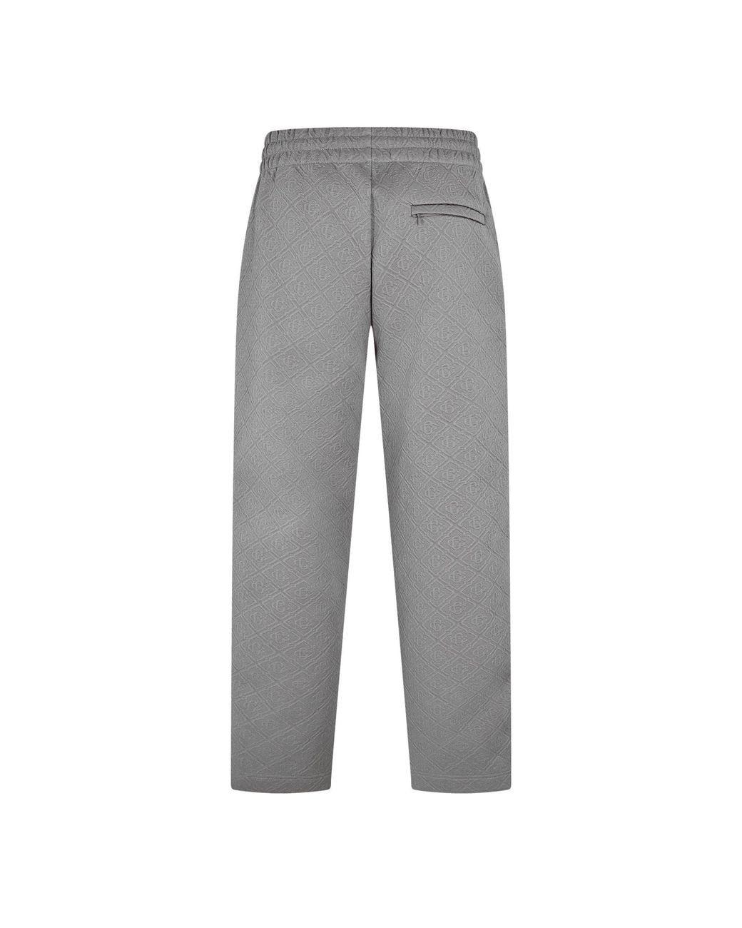 Casablanca Gray Athletic Pants With An Elastic Waistband for men