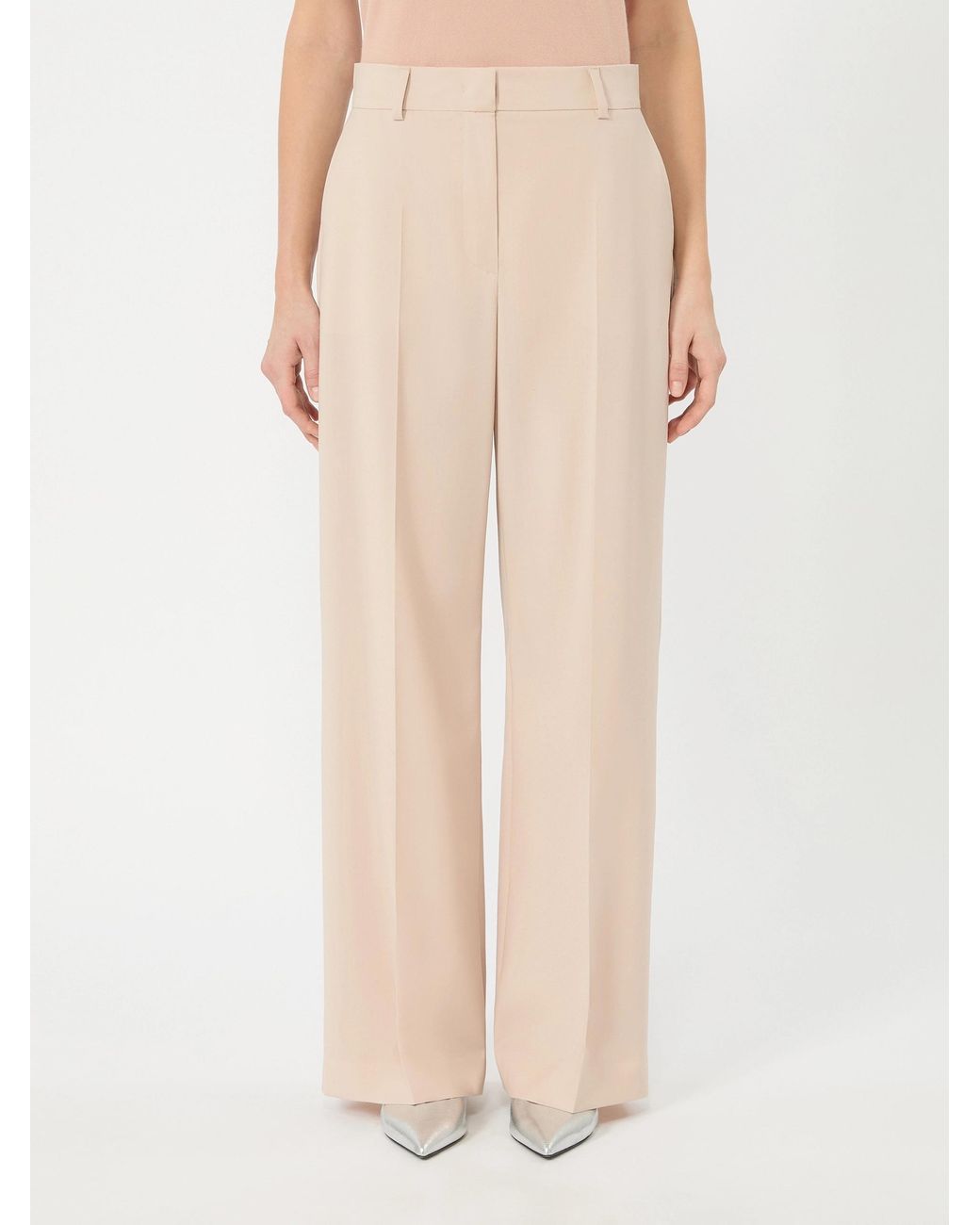 Weekend by Maxmara Natural Wkdvisivo Pressed Crease Pants