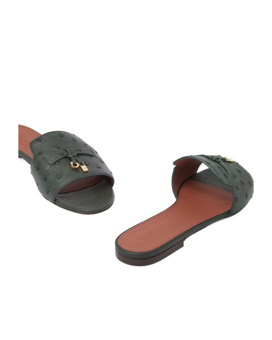 Loro Piana Multicolor Summer Charms Flat Sandals