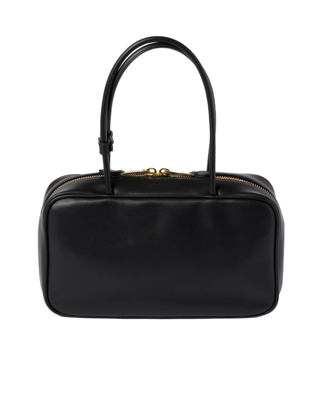 Miu Miu Black Beau Leather Top-Handle Bag