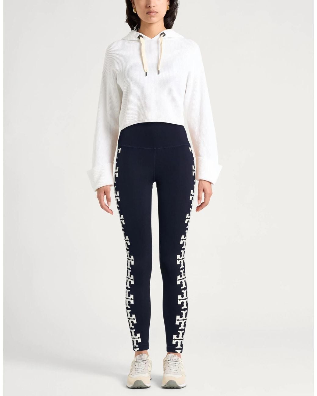 Tory Burch Blue Athletic Leggings