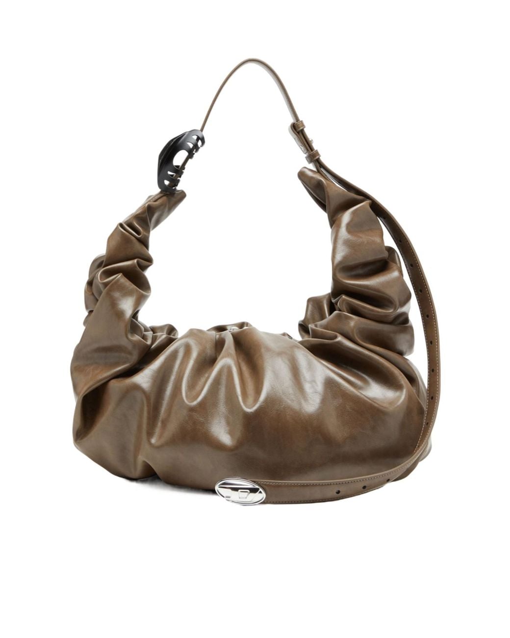 DIESEL Metallic Grab-D L Hobo Bag
