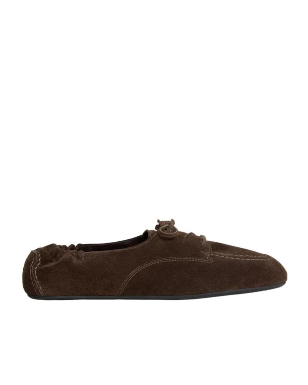 Céline Brown Lace-Up Loafer for men