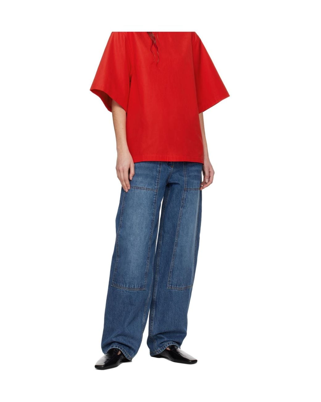 Co. Blue Patch Pocket Jeans