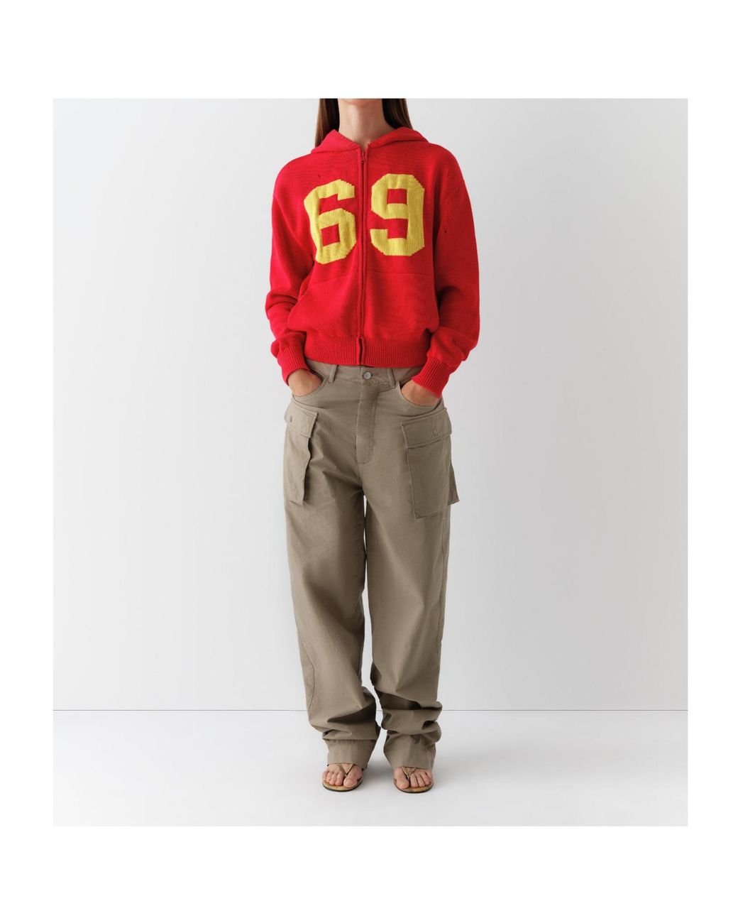 GIMAGUAS Natural Giaco Cargo Pants for men