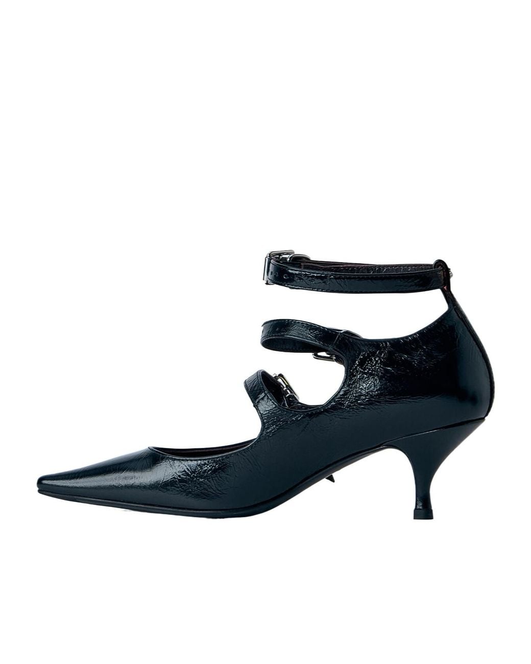 Vivienne Westwood Blue Napoli Strappy Heeled Pumps