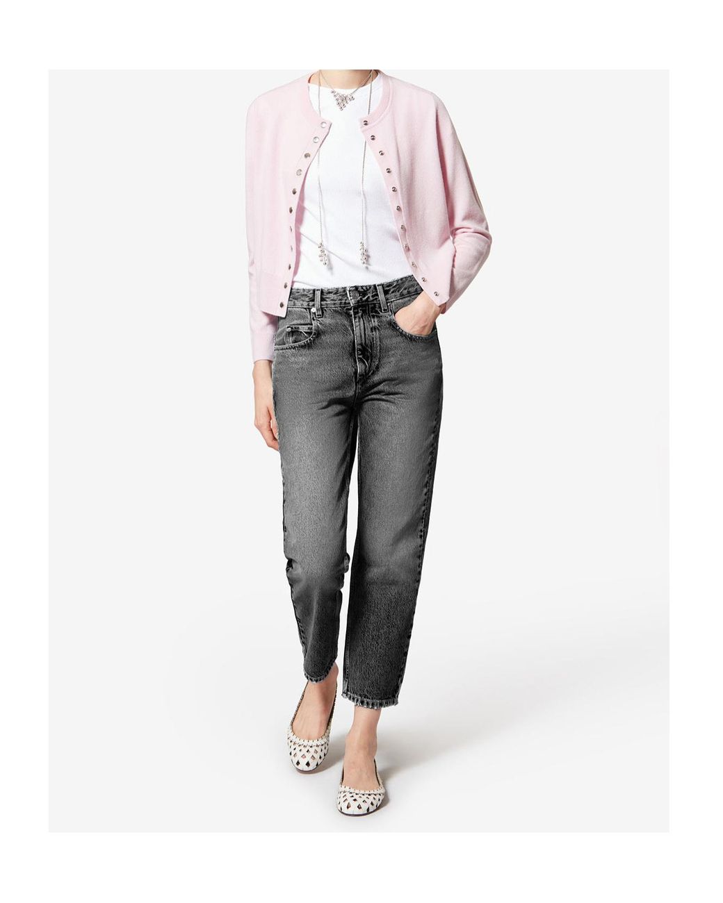 Isabel Marant Gray Dakota Pants