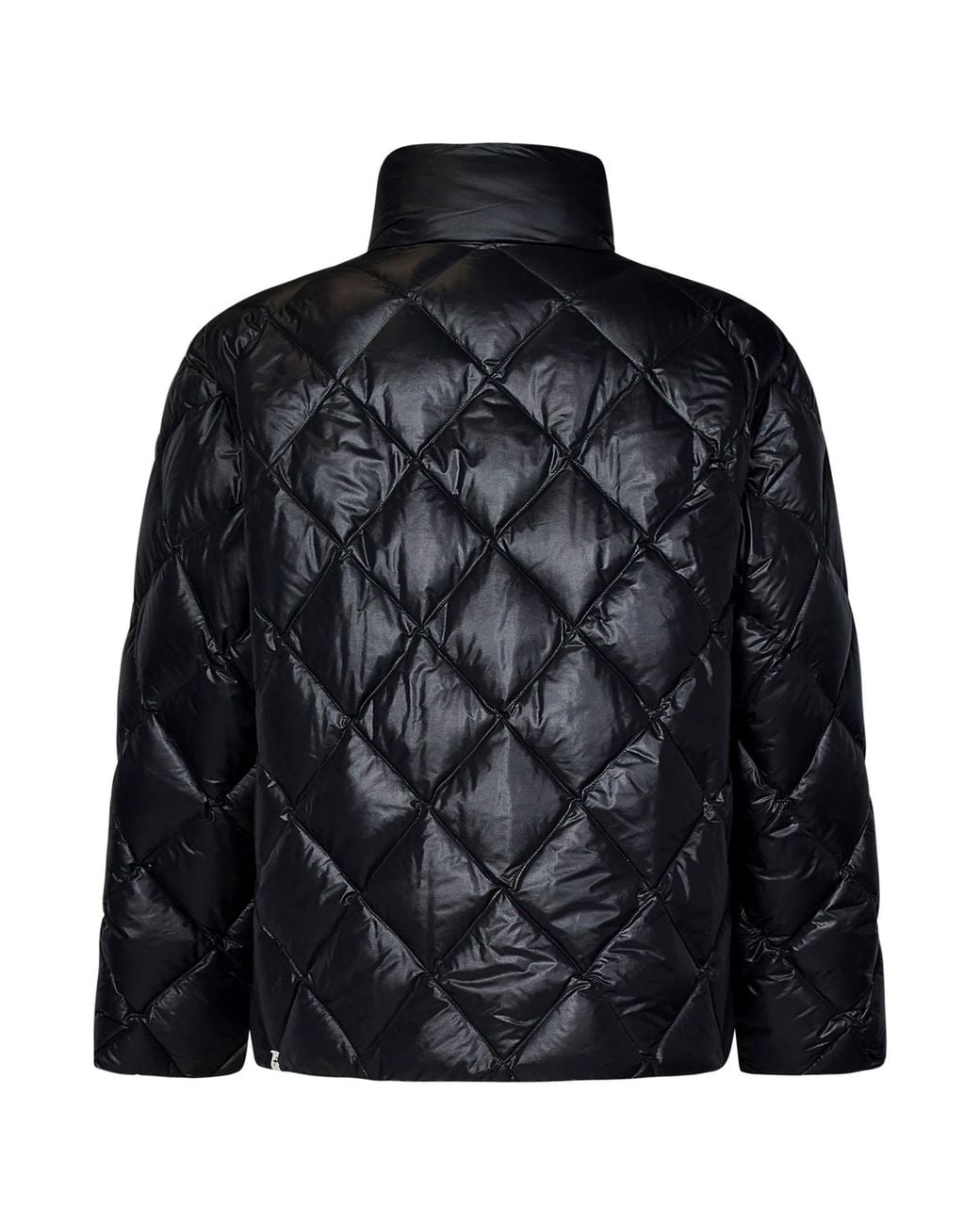 Jil Sander Black Quilted Down Jacket for men