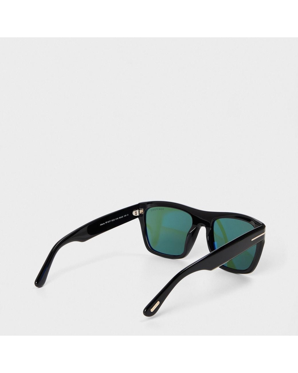 Tom Ford Green Thick-Rimmed Square Sunglasses for men