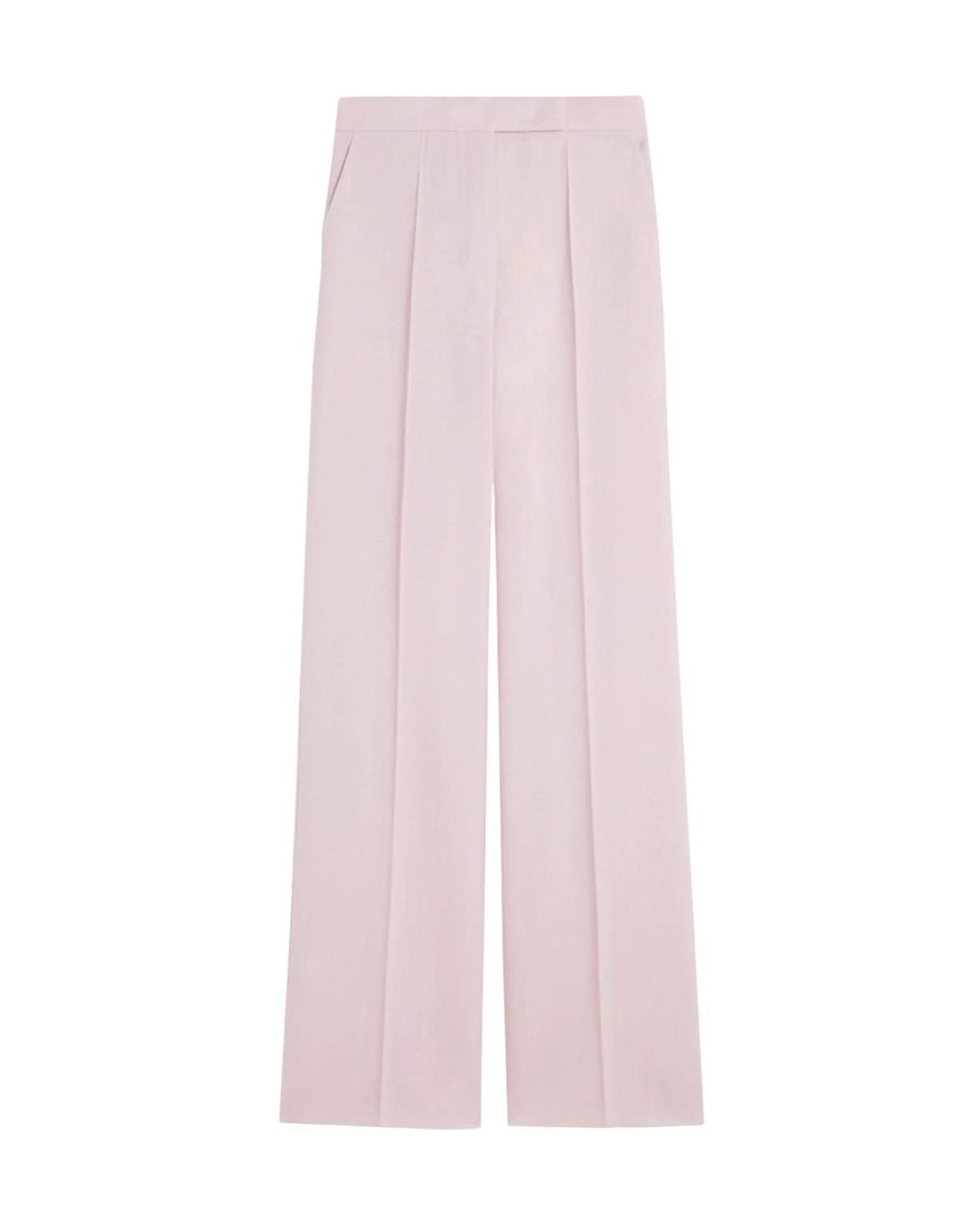 Max Mara Pink Mxmgirone Wide-Leg Trousers
