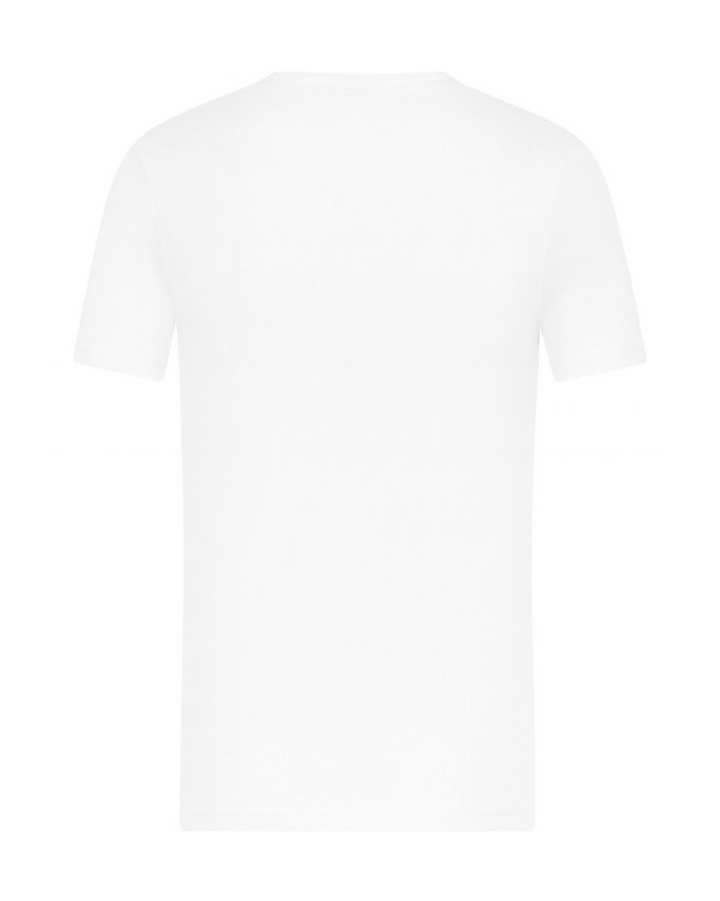 Zegna White Short Sleeve Crewneck T-Shirt for men