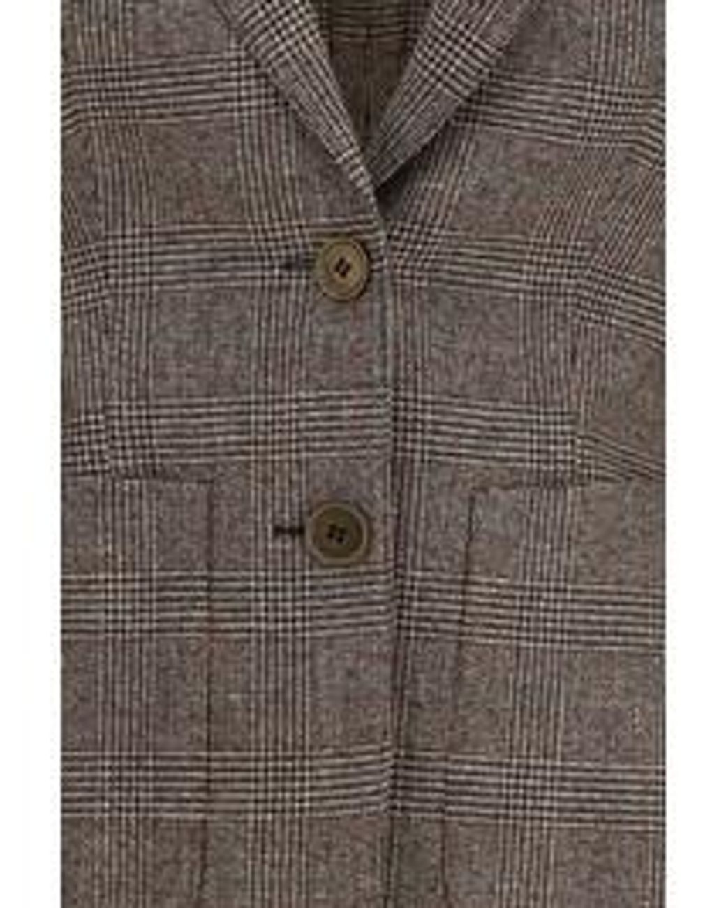 Burberry Brown Single Breasted Tailored Jacket
