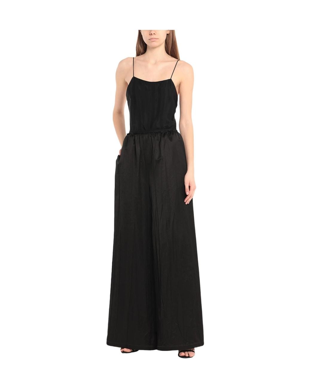 MM6 by Maison Margiela Black Oversized Straightleg Trousers