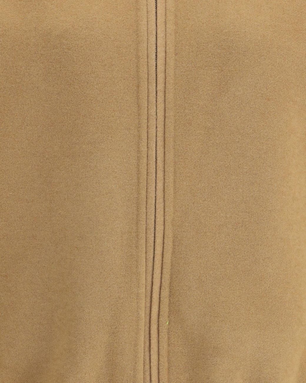 Khaite Brown Garret High Neck Zipped Jacket