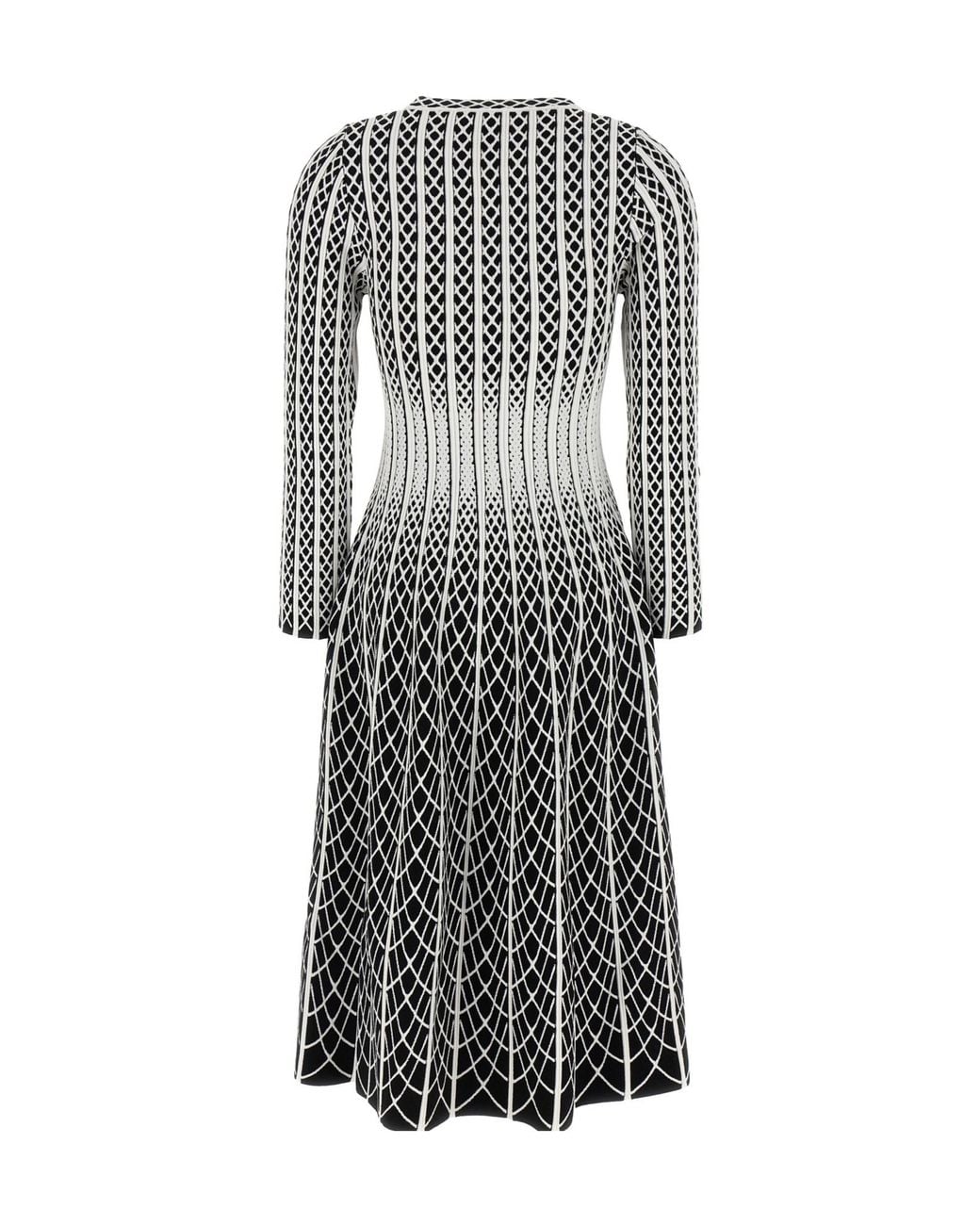 Antonino Valenti Gray Long-Sleeved Dress