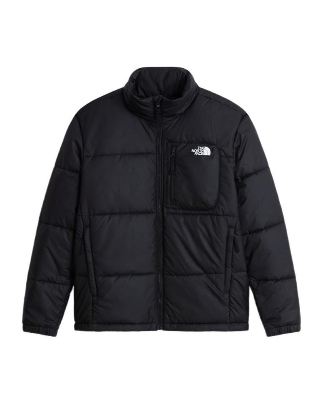 The North Face Black Nuketo Logo-Print Quilted Jacket for men