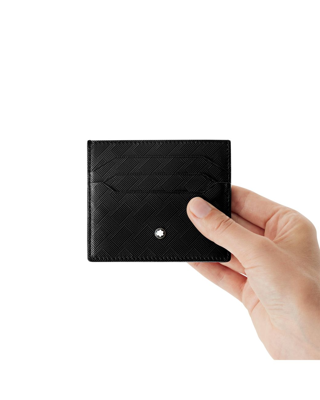 Montblanc Black Extreme 3.0 Leather Cardholder for men