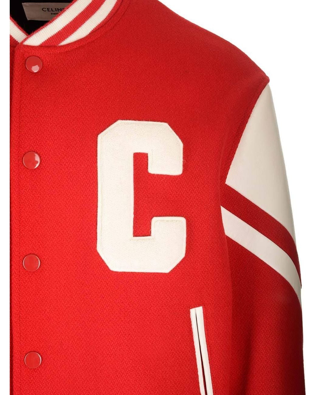 Céline Red Jackson Teddy Jacket for men