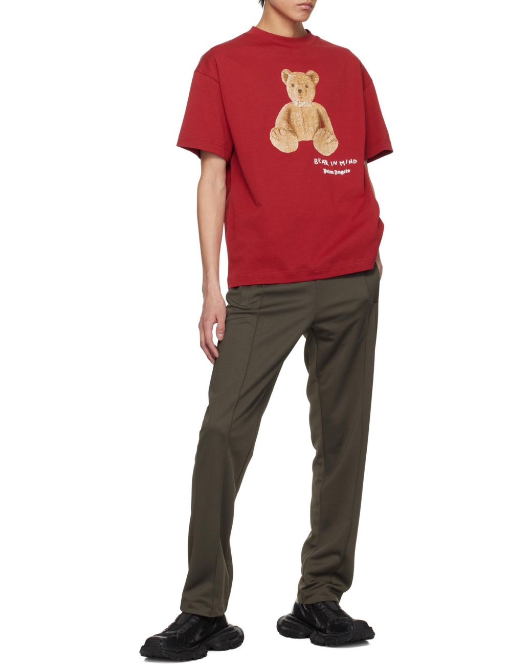 Palm Angels Red Bear for men