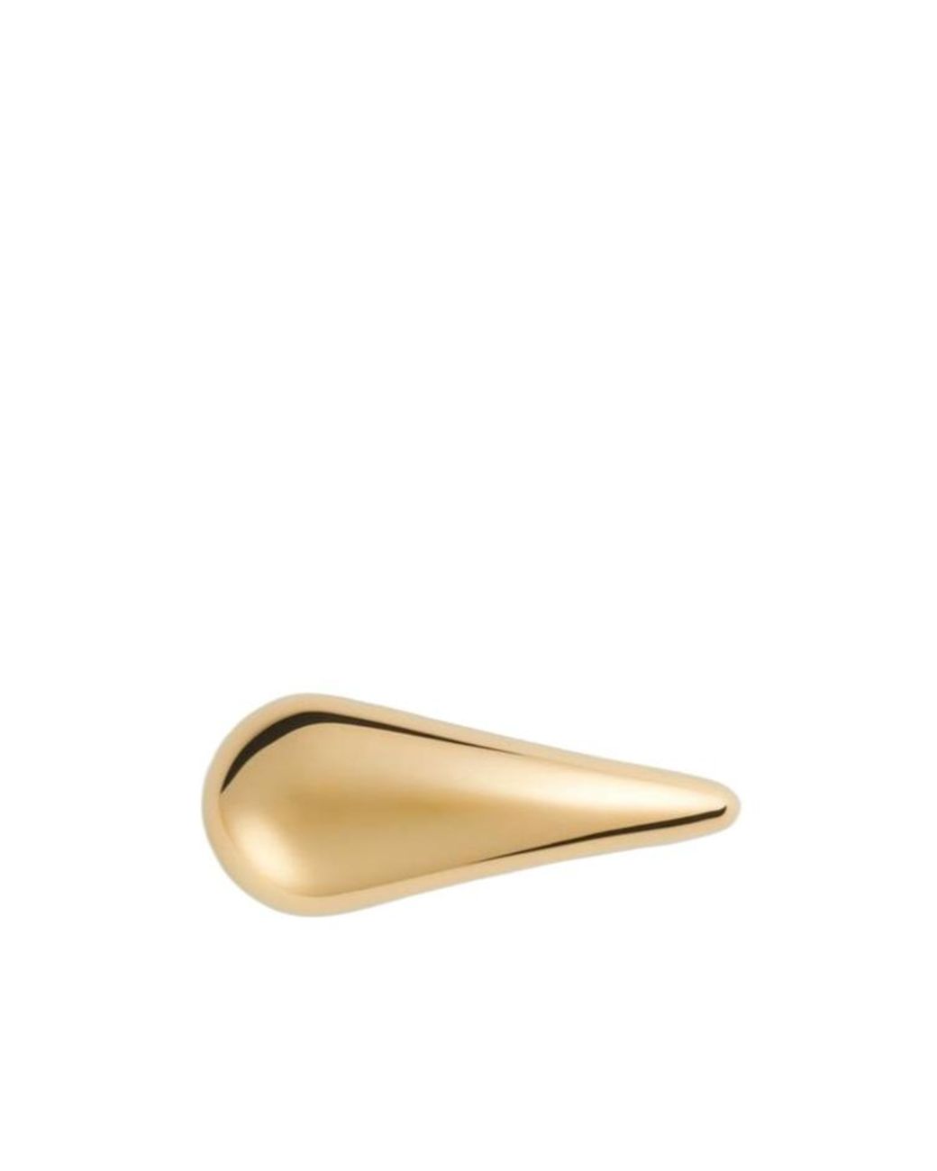 Bottega Veneta White Drop Hair Clip