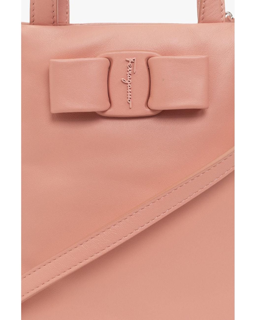 Ferragamo Pink Ferragamo Viva Mini Shoulder Bag