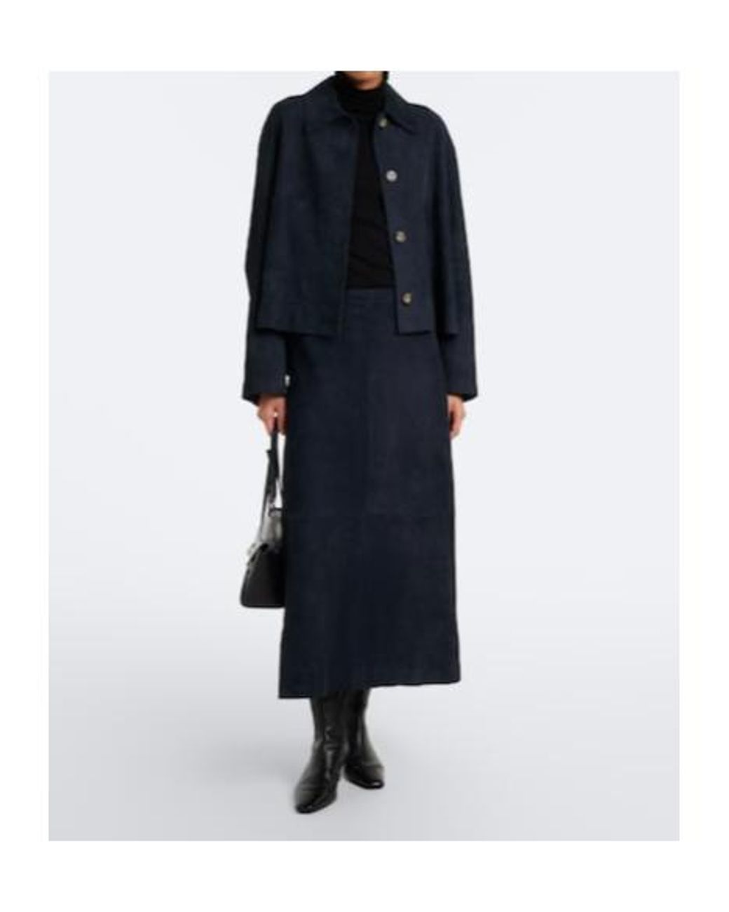 Joseph Blue Helius A-Line Skirt