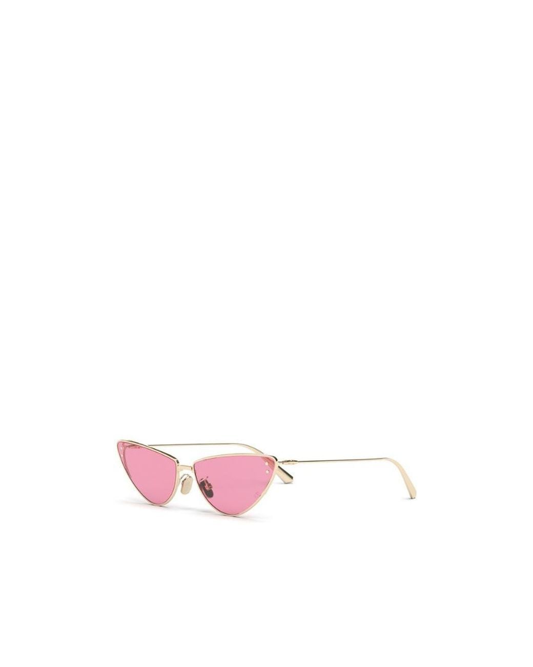 Dior Pink Logo Sunglasses