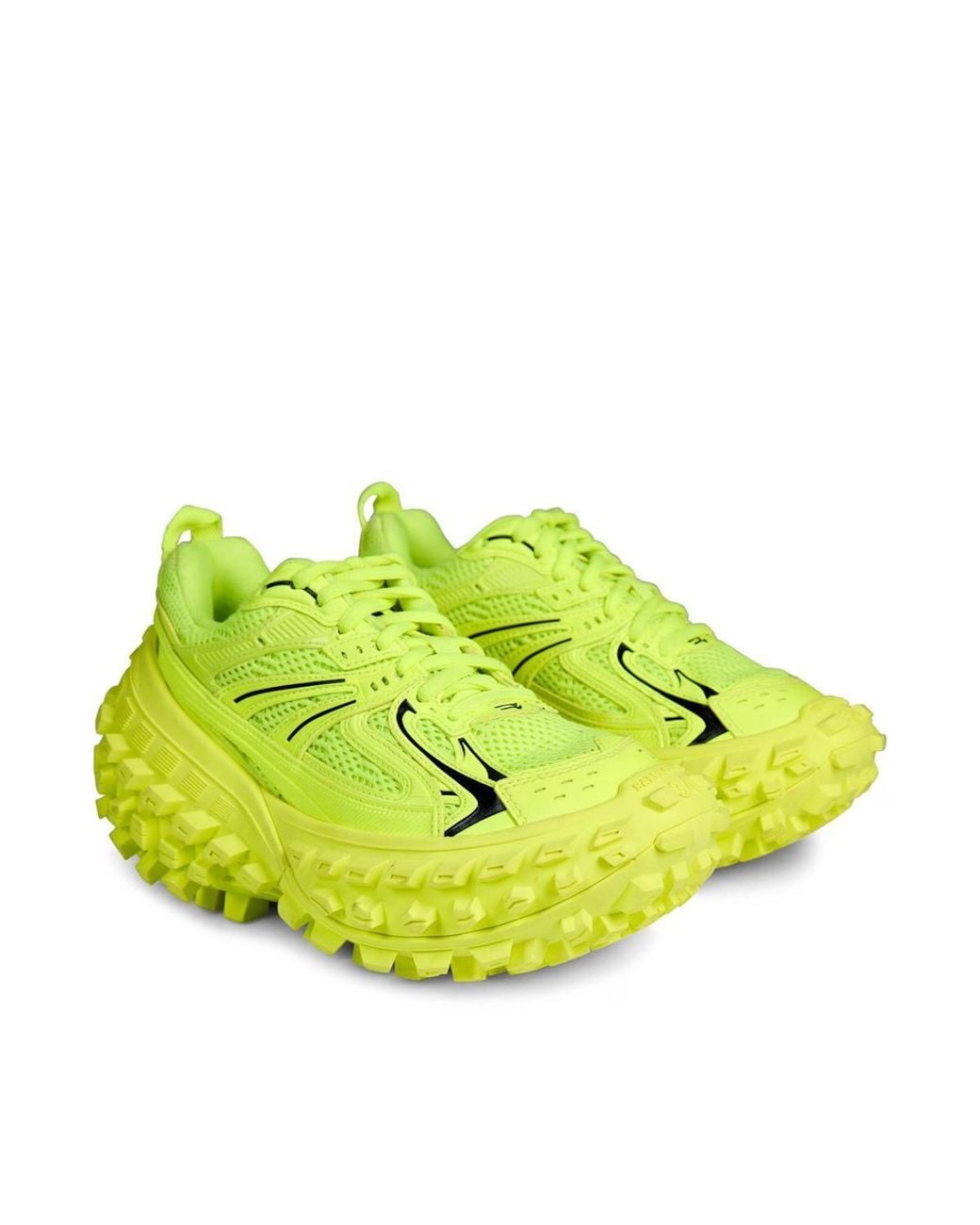 Balenciaga Yellow Defender Bouncer Sneaker