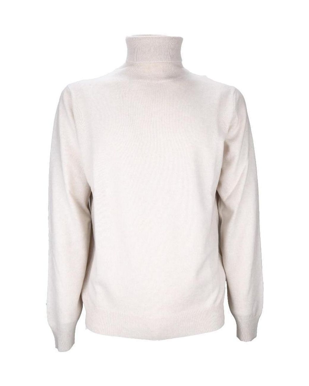 Gran Sasso White Crewneck Jumper for men