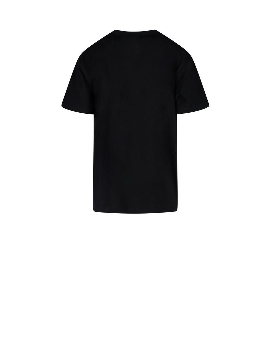 Burberry Black Carrick Check Printed Crewneck T-Shirt