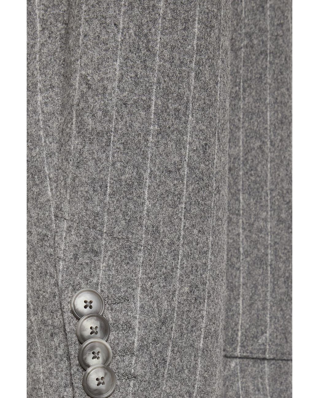 Boss Gray Boss Striped Slim-Fit Blazer for men