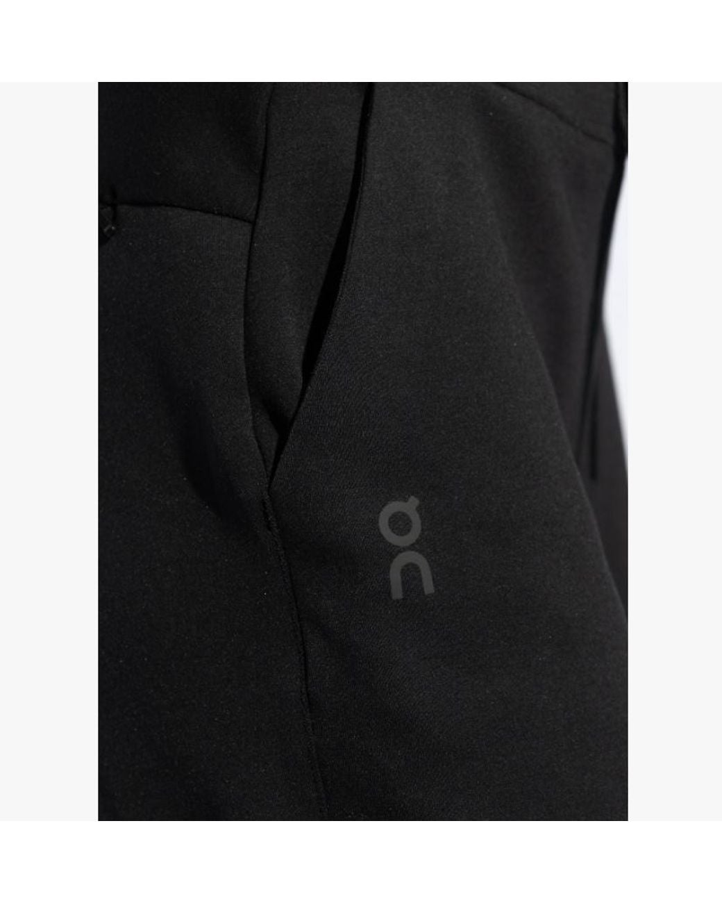 On Shoes Black Drawstring Sweatpants