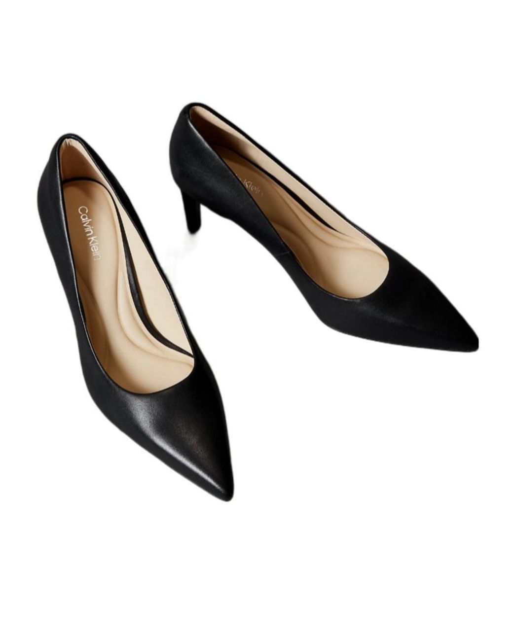 Calvin Klein Black Pointed Heel Pumps