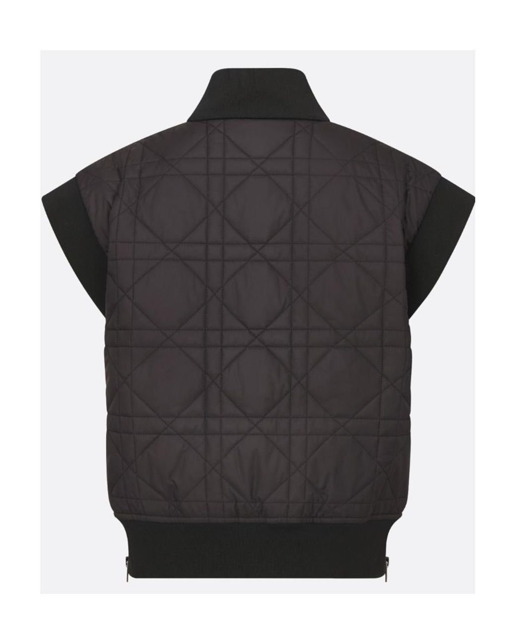 Dior Black Macrocannage Vest