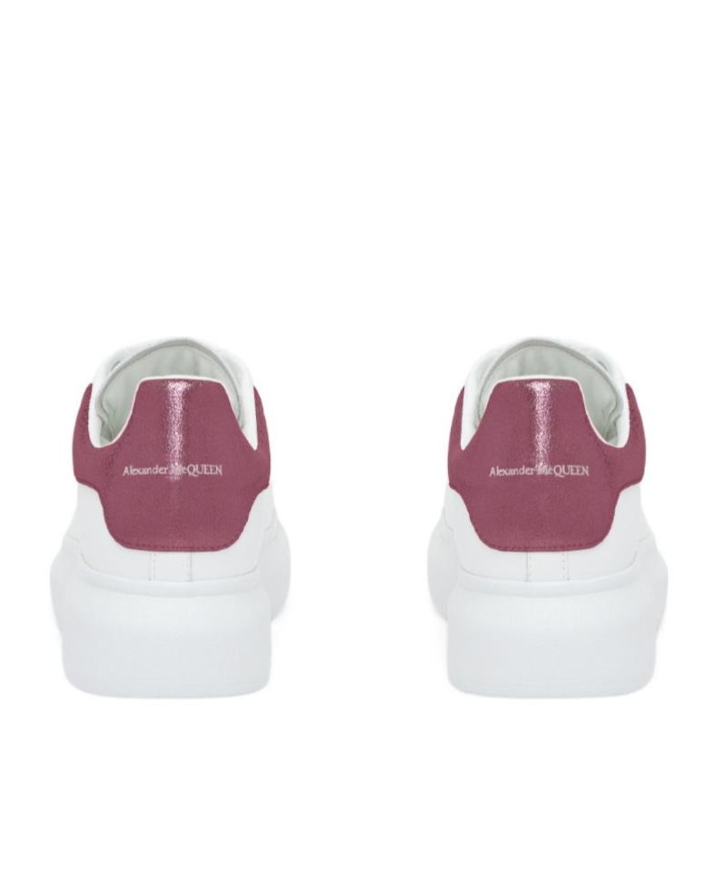 McQueen White Oversized Low-Top Sneakers
