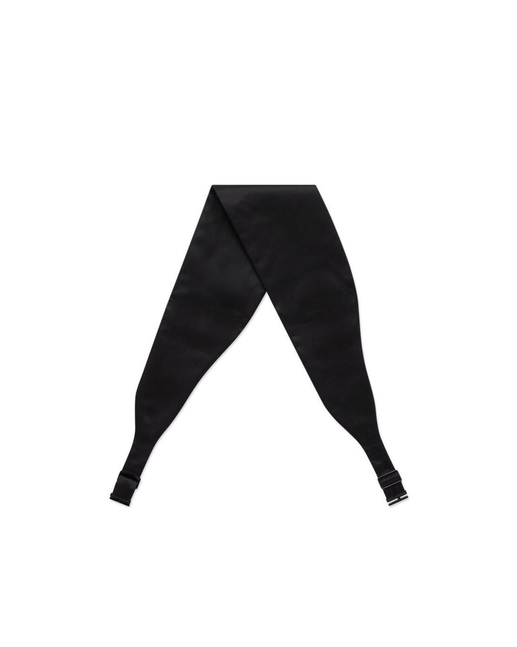 Gucci White Satin Cummerbund for men