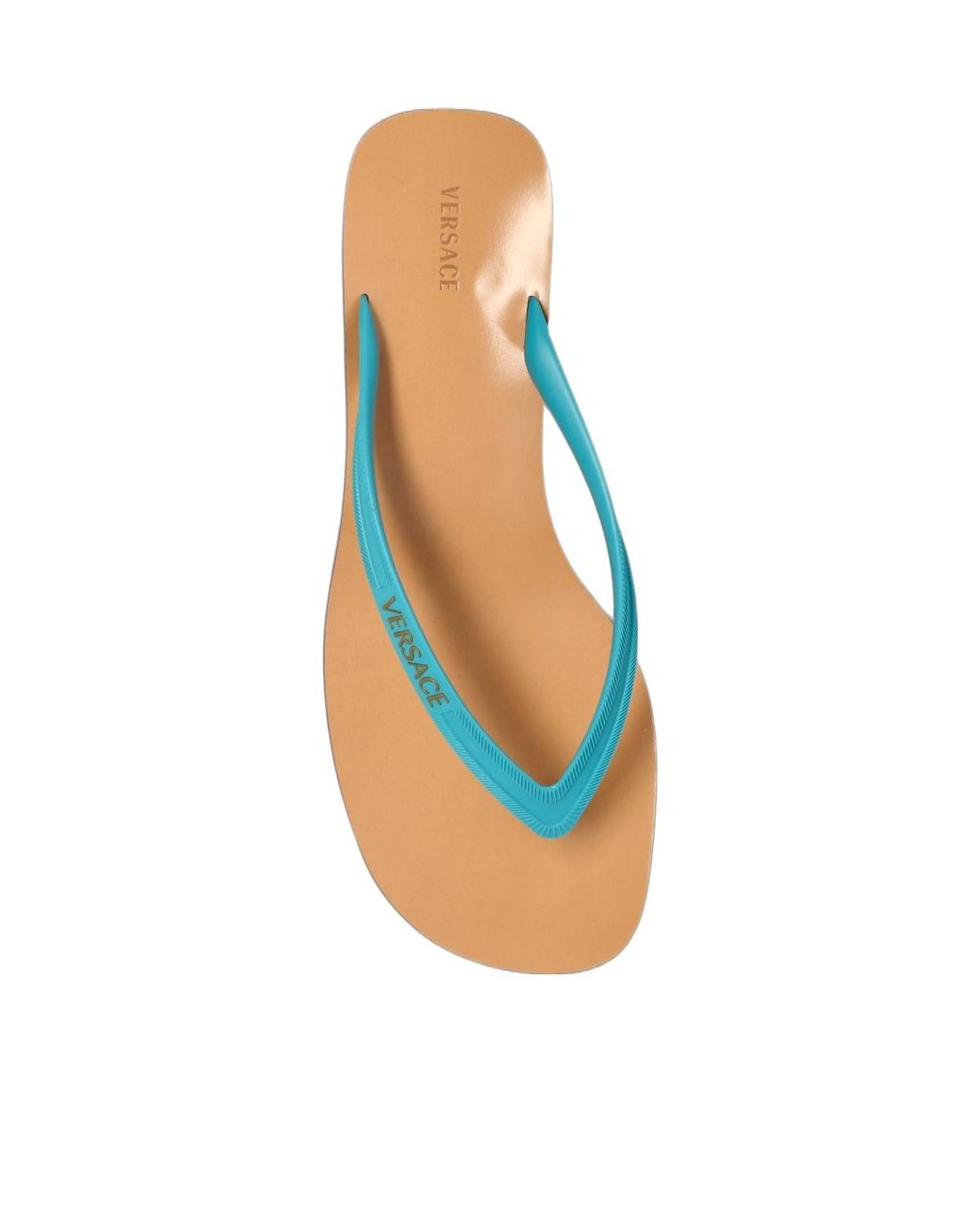 Versace Brown Sophie Thong Sandals